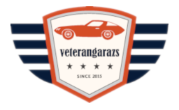 VeteránGarázs logo